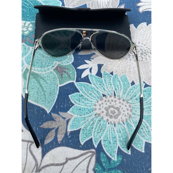 Brand New Saint Laurent Eyewear Pilot-Frame sunglasses SL-734 Silver With Case main image 4